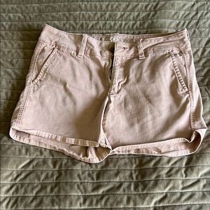 American Eagle Outfitters Women's Light Pink Jean Shorts